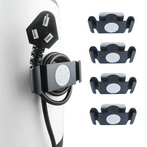 Mini Drehbar Steckhaken Wickler Halterung für Handy Ladekabel Zur Aufbewahrung von Kabeln und Datenkabeln