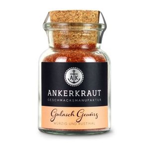 Ankerkraut Gulasch Gewürz würzige Gewürzmischung im Korkenglas 80g