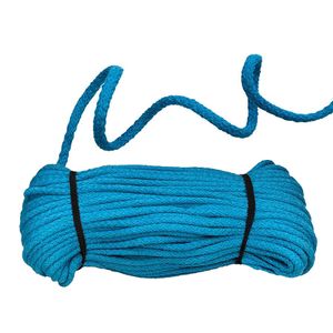 50m Baumwoll-Kordel geflochten 5mm Baumwoll-Schnur Bekleidungskordel Farbwahl
