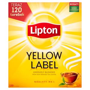 Czarna herbata Lipton Yellow Label 240 g (120 torebek)