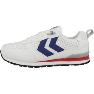 Hummel Monaco 86 Perforated Sneaker Schuhe weiß/blau/rot 218418-9253, Schuhgröße:43 EU
