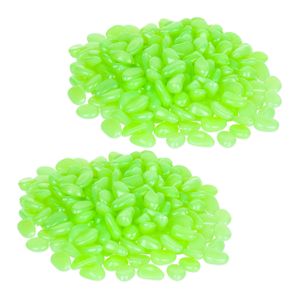 relaxdays light stones 400 pack green