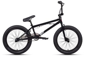REDLOUD BMX Freestyle 20 Zoll BAT Rahmenhöhe 25 cm schwarz U-Brake 360° Rotor REDLOUD BMX Freestyle 20 Zoll BAT Rahmenhöhe 25 cm schwarz U-Brake 360° Rotor