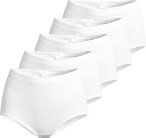 Speidel 5er Pack Nelly Taillen Slip Mit austauschbarem Gummibund, Baumwolle in Feinripp-Qualität, Keine störende Seitennähte