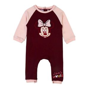 Langarm Strampelanzug Minnie Mouse Granatrot Größe: 24 Monate