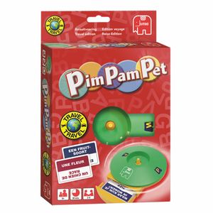 Jumbo Pim Pam Pet Reisespiel, Farbe:Multicolor