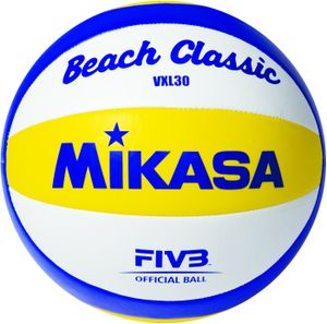 MIKASA BEACH CLASSIC VXL30 BLAU / GELB / WEIß 5
