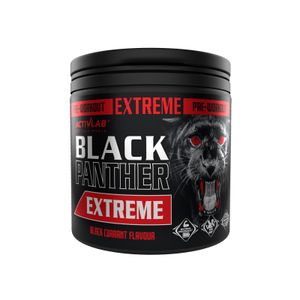 Activlab Black Panther EXTREME Pre-Workout, Kreatin, Aminosäuren, Koffein, HMB, Rote-Bete-Extrakt, L-Citrullin, Beta-Alanin - Schwarze Johannisbeere