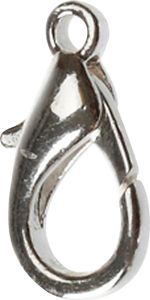 Creativ Company CC Karabinerverschluss 18 mm Silber 4 Stück