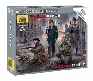 Wargames (WWII) figurky 6272 - German Volkssturm (1:72)