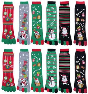 6 Paar Uni Weihnachtssocken Christmas Socks Weihnachtsmotiv Weihnachten Festlicher Baumwolle Socken Mix Design für Damen und Herren