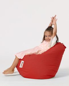 Hanah Home, Premium- FRN1160, rot, Klassische Sitzsäcke, 100% ige Styropor mit hoher Dichte recycelt