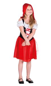 Rotkäppchen Kostüm Mädchen Größe: 128