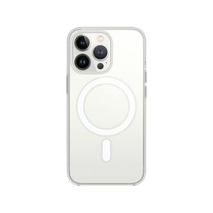 Handyhülle Schutzhülle für Apple iPhone 13 Pro Hülle kompatibel mit MagSafe Transparent Silikon Case