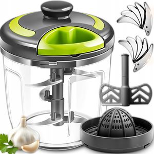 Kuketo | Küchenhelfer XXL - 900 ml - Zwiebelhacker & Gemüseschneider - Multifunktional - Platzsparend