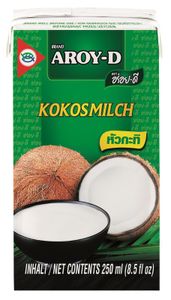 [ 36x 250ml ] AROY-D Kokosmilch | Kokosnussmilch | Cocosmilch | Coconut Milk