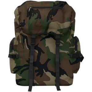 vidaXL Armeerucksack 65 L Camouflage