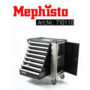 Mephisto Premium Werkzeugwagen mit 8 Schubladen -ohne Werkzeug-