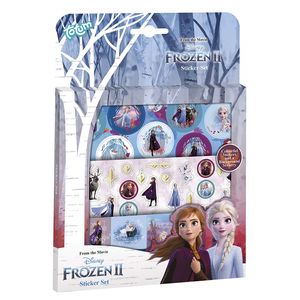 sada nálepiek Frozen 2Anna & Elsa 45-dielna