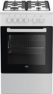 Beko FSS52020DW Küchenherd Freistehender Herd Elektro Gaskochfeld Weiß A