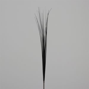künstlicher Gras-Zweige, schwarz - Kunstblume, 85 cm Länge, B 4,8cm - 1 Stil