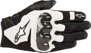 Alpinestars SMX-1 Air V2 Gloves Black/White M Motorradhandschuhe