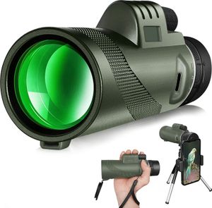 Super Hochleistungs-80x100 Tragbares wasserdichtes Monokular-Teleskop-Fernglas HD Green Super Hochleistungs-80x100 Tragbares wasserdichtes Monokular-Teleskop-Fernglas HD Green