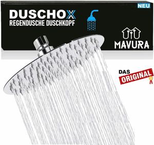 DUSCHOX sprchová hlavica dažďová sprcha XXL nerezová oceľ vodopád sprchová hlavica proti vodnému kameňu
