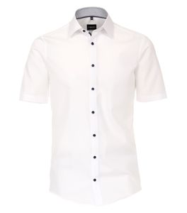 Venti - Modern Fit - Herren kurzarm Hemd (603447900), Größe:38, Farbe:Weiß (000)