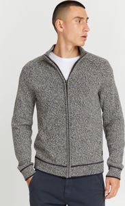 Blend 20714339 Herren Strickjacke Cardigan Feinstrick mit Stehkragen und Reißverschluss