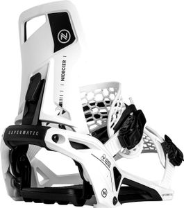 Nidecker Supermatic Snowboardbindungen Weiß XL Weiß XL
