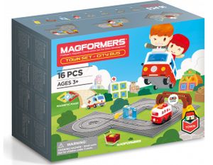 MAGFORMERS Městečko Autobus 16 dílků