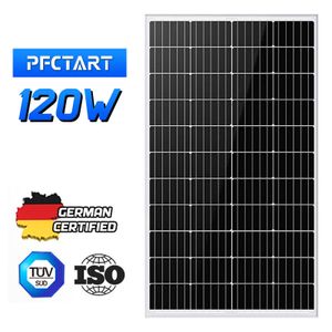 120W 12V solárny panel solárny modul PV solárny článok mono solárny panel