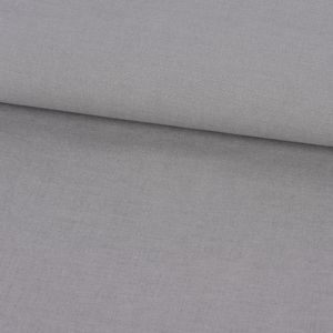 Bekleidungsstoff Sorona Leinen Stretch einfarbig grau 1,34m Breite
