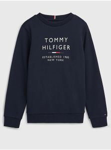 Dunkelblaues Jungen Sweatshirt Tommy Hilfiger