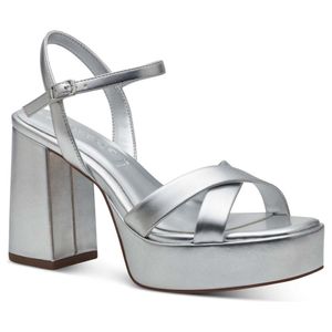 Tamaris Damen Klassische Sandalen 1-28051-42 941 Farbe: Silber Größe: 41