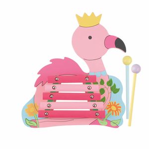 Orange Tree Toys 46017 OTT14932 Xylophon Flamingo, bunt