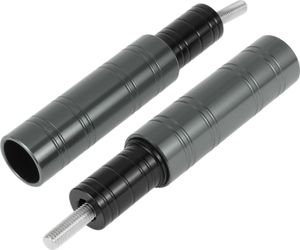 10.5mm Motorrad Slider Rahmen Aluminiumlegierung Rad Verkleidung Schutz Crash Pad Schutzbügel 28mm 134mm Bolzen Titan Ton 2 Set 10.5mm Motorrad Slider Rahmen Aluminiumlegierung Rad Verkleidung Schutz Crash Pad Schutzbügel 28mm 134mm Bolzen Titan Ton 2 Set