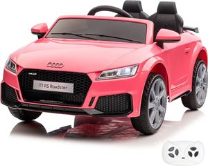 Elektro-Kinderauto Audi TT RS - 12V - 1 bis 5 Jahre - mit Fernbedienung - Rosa