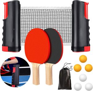 Tischtennis-Set mit Tischtennisnetz 10 tlg. Set