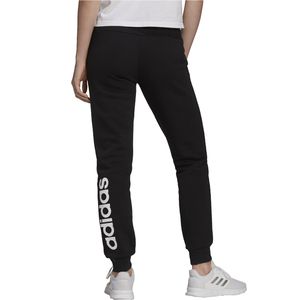 adidas Jogginghose für Damen schwarz mit Fleeceinnenseite, Farbe:Schwarz, Größe:XL