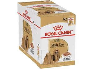 Royal Canin Bhn Shih Tzu Adult in Pastetenform - Nassfutter für ausgewachsene Hunde - 12X85G