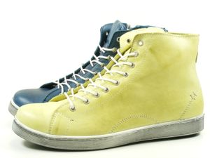 Andrea Conti 0341500 Schuhe Damen Halbschuhe Sneaker High Top, Größe:39 EU, Farbe:Blau