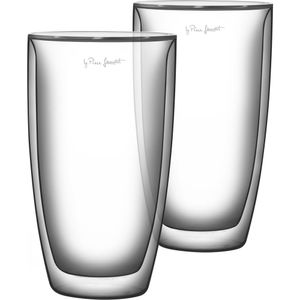 LAMART LT9010 Dvojité TERMO borokremičité poháre, pre studené a teplé nápoje, materiál sklo, farba číra, 230ml, rozmer výška 12,7 cm