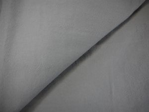 B1 Bühnenmolton, 3m breit, 300g/m², zweiseitig gerauht, inkl. B1 Zertifikat – in Schiefergrau
