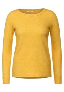 Cecil Cosy Pullover, curry yellow melange