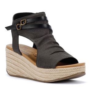 Blowfish Lacey C Rope Damenschuhe Sandalen Hoch Schwarz Freizeit, Schuhgröße:39 EU