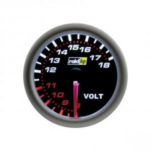 raid hp Zusatzinstrument Voltmeter Voltanzeige Night Flight Spannungsanzeige