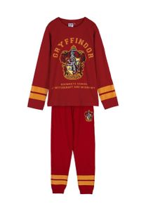 Harry Potter Gryffindor Schlafanzug Pyjama Langarm-Shirt + Schlaf-Hose Kinder, Größe Kids:140
