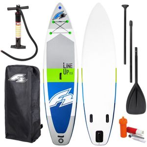 F2  Stand Up Paddling Board Line Up SUP  11,5 Grün 2024